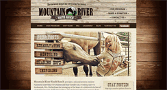 Desktop Screenshot of mountainriveryouthranch.org